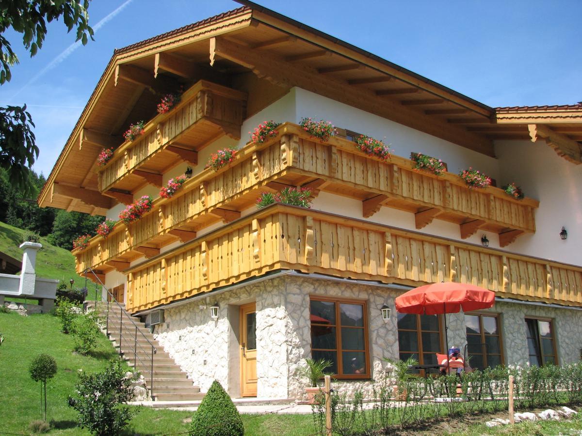 Hacher Josef - Bergpanorama Ferienwohnungen | Chiemgau Karte Марквартштайн Екстер'єр фото